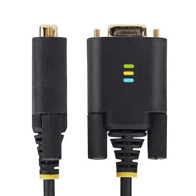 StarTech.com 13ft 2-Port USB to RS232 Serial Adapter