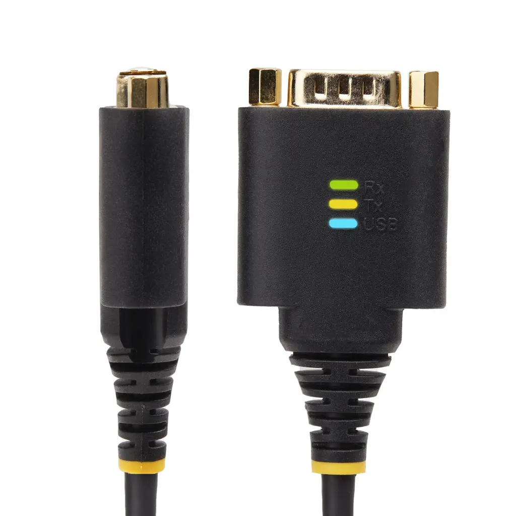 StarTech.com 2ft 2-Port USB to RS232 Serial Adapter