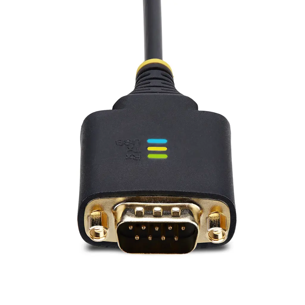 StarTech.com 2ft 2-Port USB to RS232 Serial Adapter