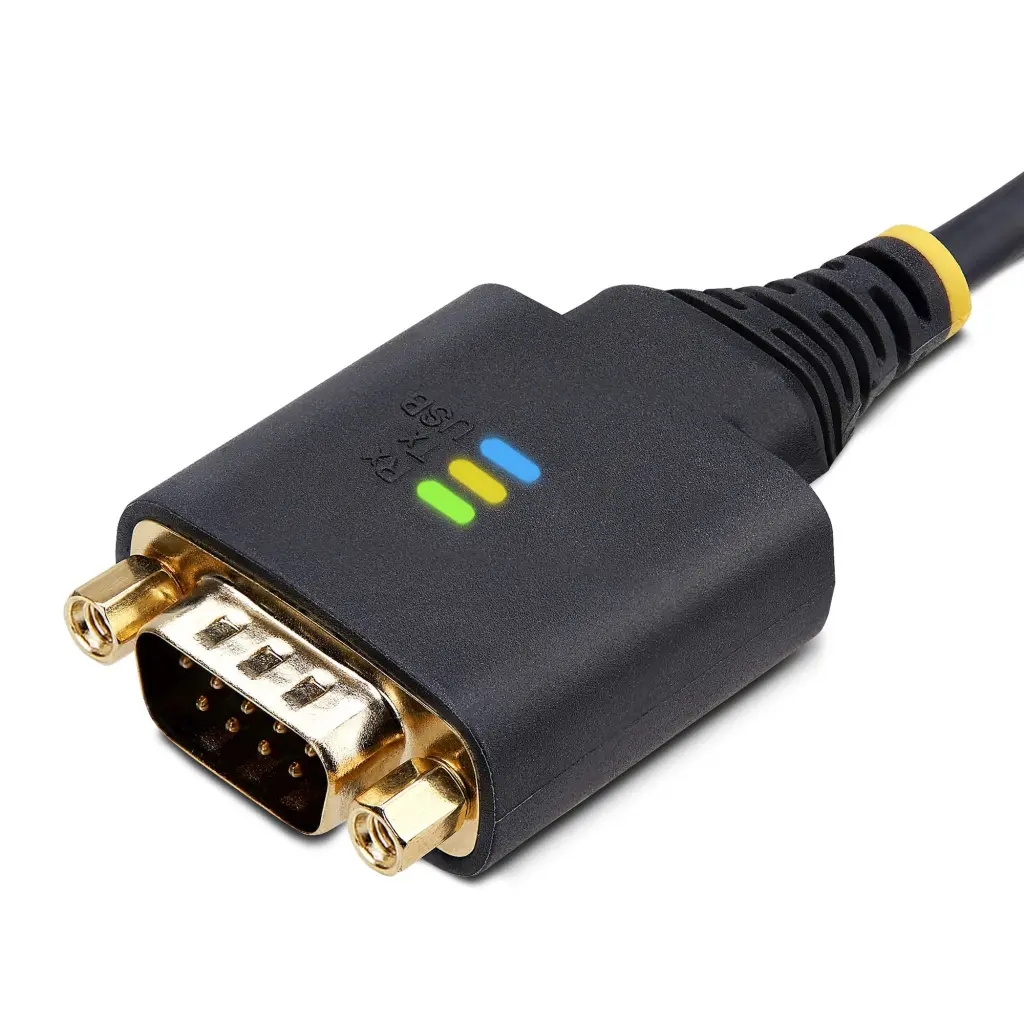 StarTech.com 2ft 2-Port USB to RS232 Serial Adapter