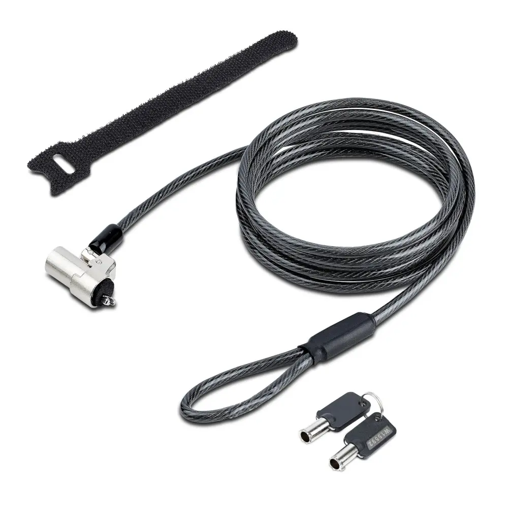 StarTech.com 2m Laptop Cable Lock Compatible With Noble Wedge