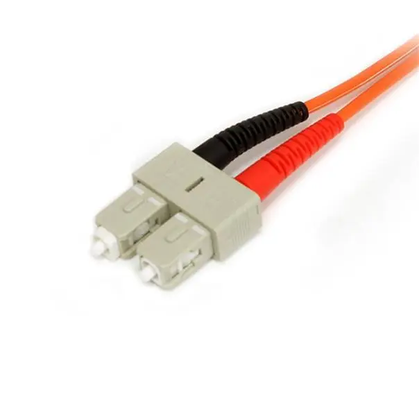 StarTech.com 3m Fibre Optic Cable - Multimode Duplex 62.5/125 LSZH Fibre Jumper Cord - LC/SC