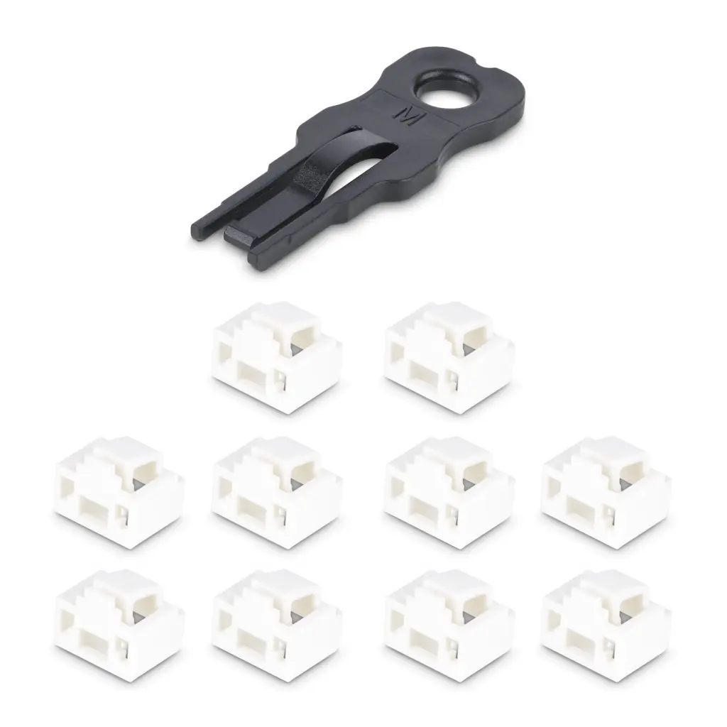 StarTech.com RJ45 Port Locks - 10 Pack with Security Key