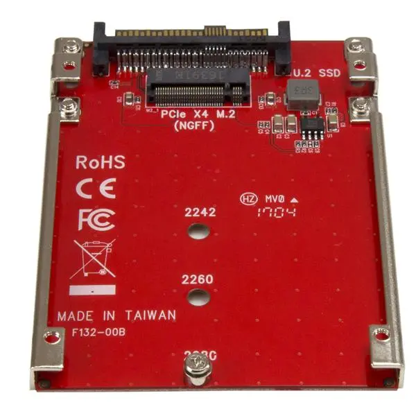 StarTech.com M.2 Drive to U.2 SFF 8639 Host Adapter