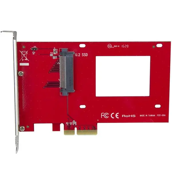 StarTech.com U.2 to PCIe Adapter 2.5 U.2 NVMe SSD