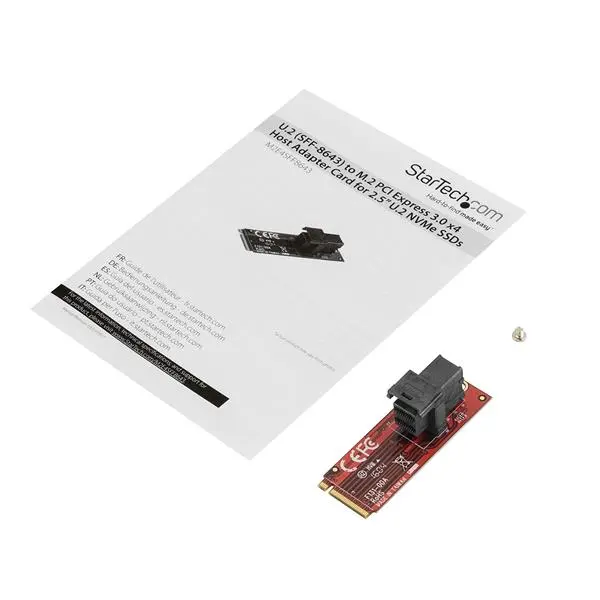 StarTech.com U.2 to M.2 Adapter for U.2 NVMe SSD