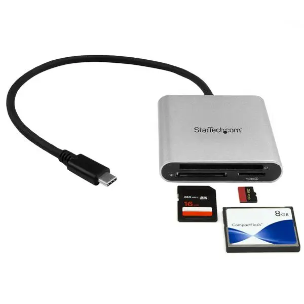 StarTech.com USB 3.0 Flash Multi Card Reader USB C