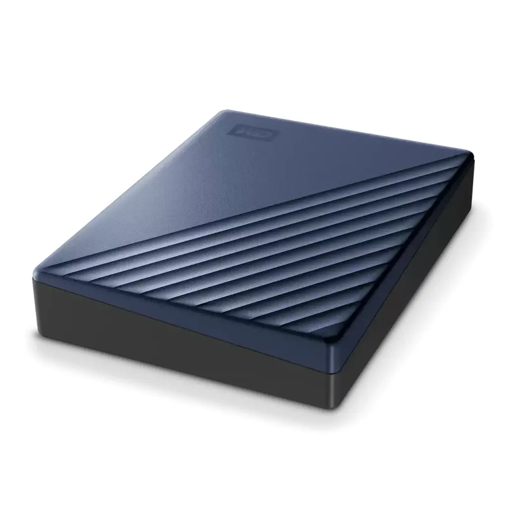 Western Digital My Passport Ultra 6TB USB-C Blue External Hard Drive