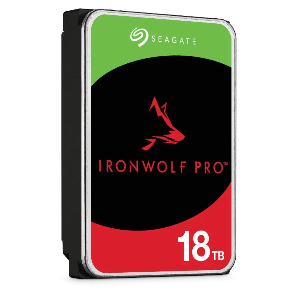 Seagate IronWolf Pro 72 18TB 3.5 Inch SATA 6Gbs 256MB Cache Internal Hard Drive