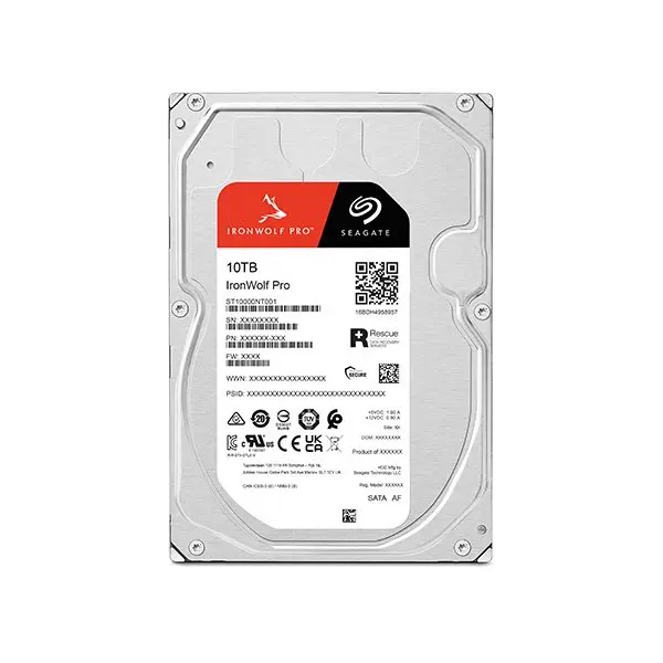 Seagate IronWolf Pro 72 10TB SATA 3.5 Inch Internal Hard Drive