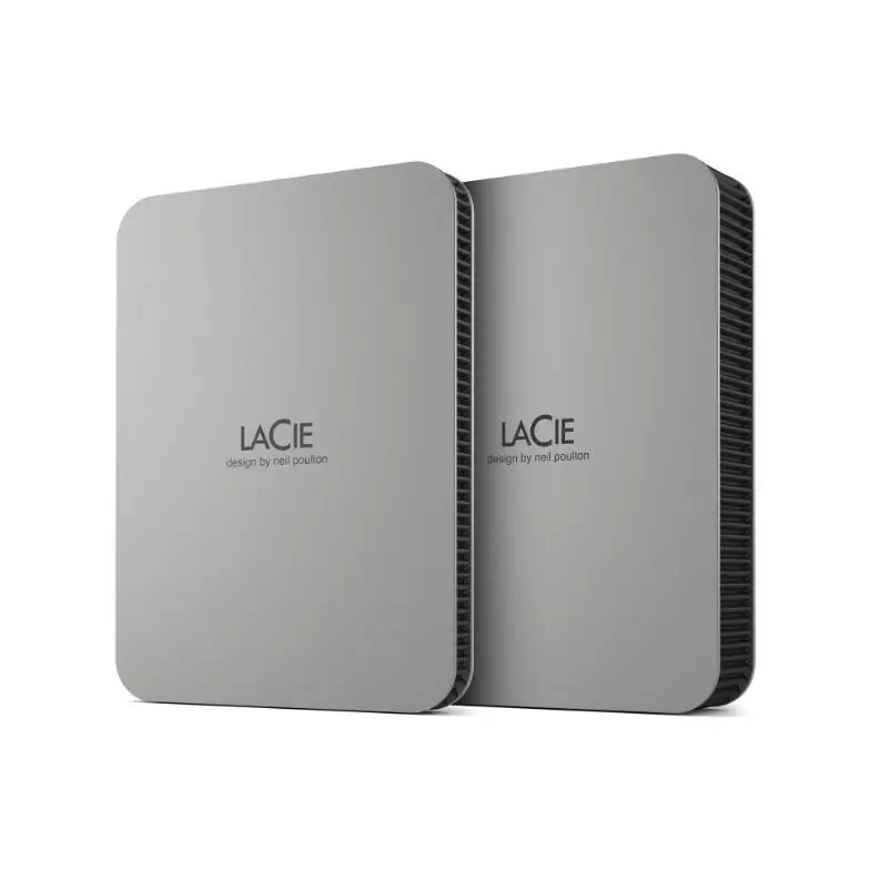 LaCie 5TB USB-C Mobile External Hard Drive Grey