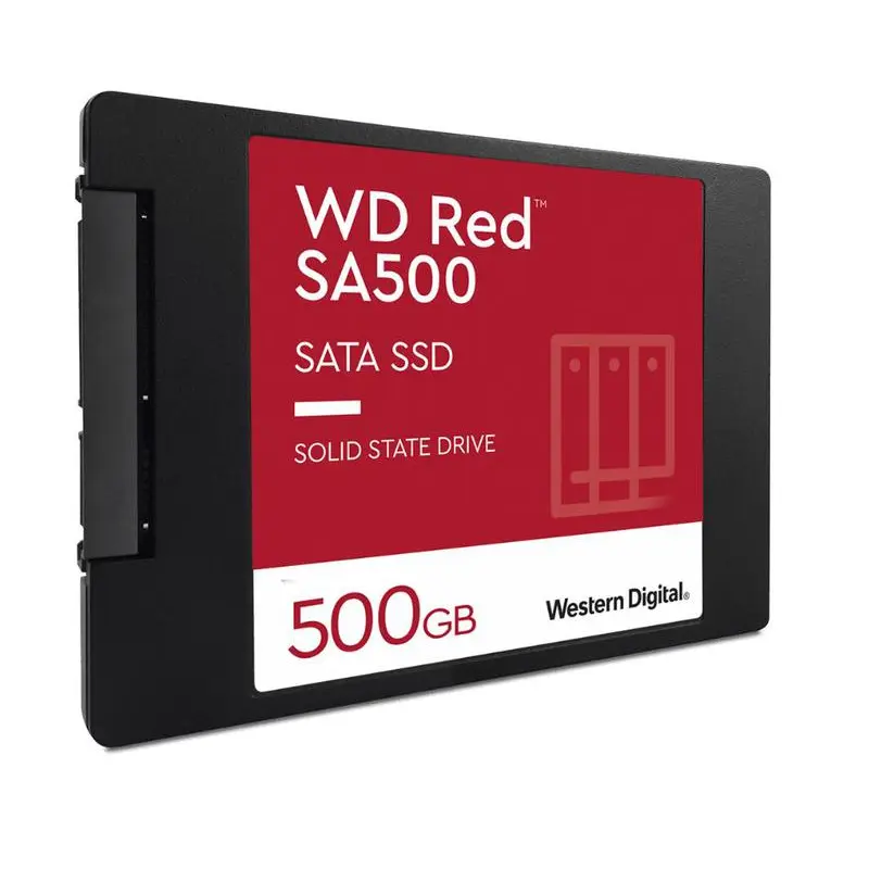 Western Digital Red SA500 500GB SATA 2.5 Inch NAND Internal Solid State Drive