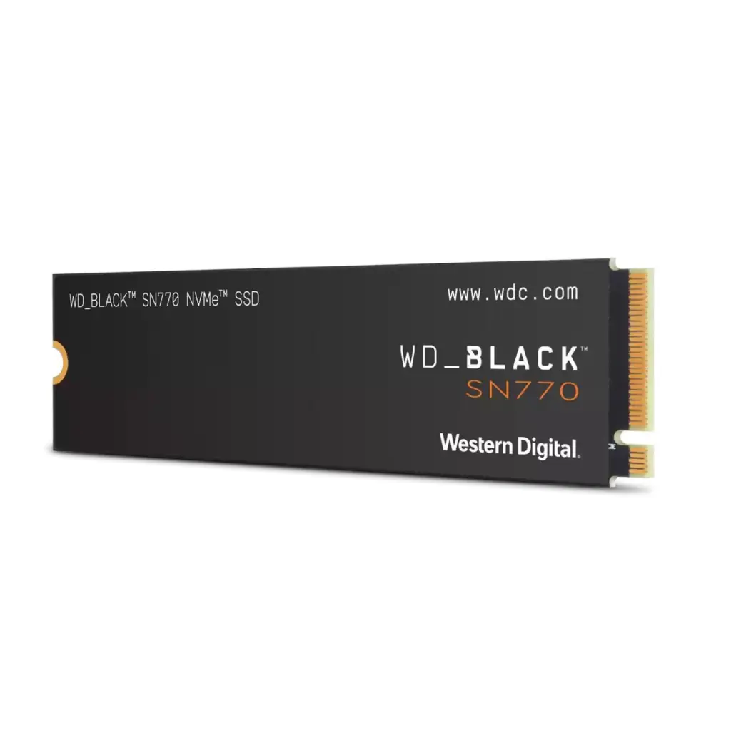 Western Digital 500GB Black SN770 PCIe G4 M.2 NVMe Internal Solid State Drive