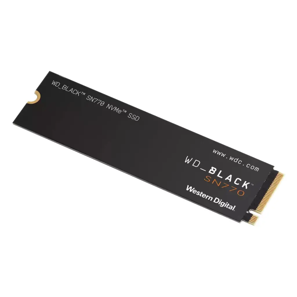 Western Digital 500GB Black SN770 PCIe G4 M.2 NVMe Internal Solid State Drive