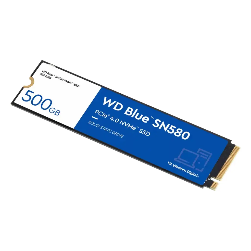 Western Digital Blue SN580 500GB M.2 PCI Express 4.0 TLC NVMe Internal Solid State Drive