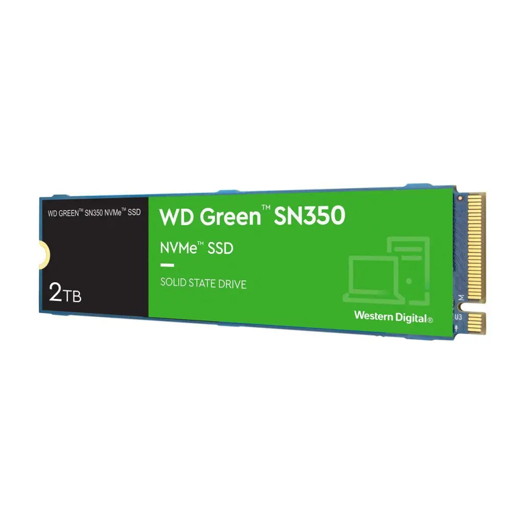 Western Digital Green 2TB PCIe G3 QLC NVMe M.2 Internal Solid State Drive