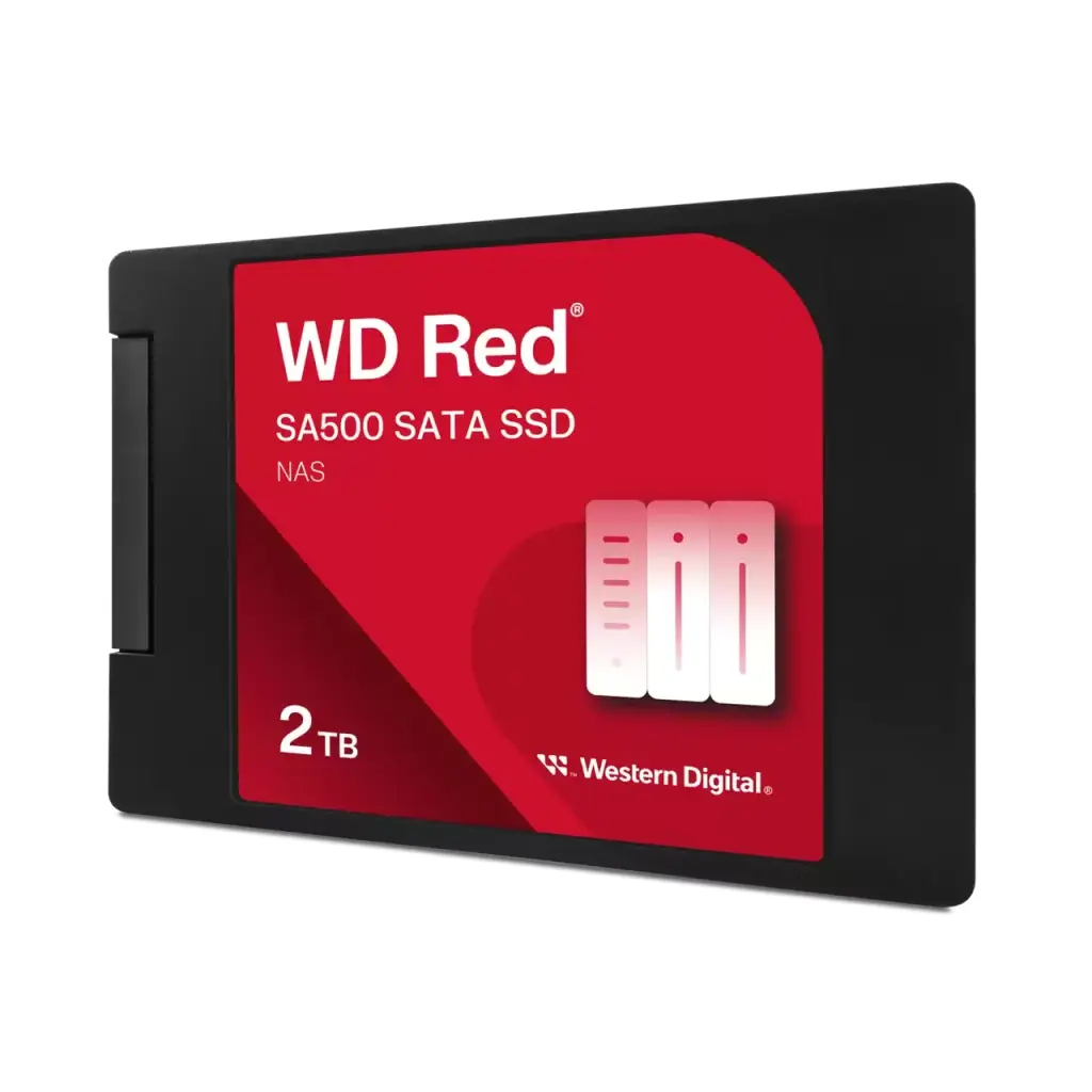 Western Digital Red SA500 2TB NAS SATA III 3D NAND 2.5 Inch Internal Hard Drive