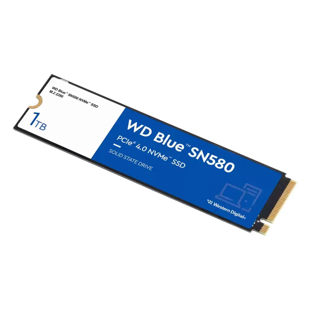 Western Digital Blue SN580 1TB M.2 PCI Express 4.0 TLC NVMe Internal Solid State Drive