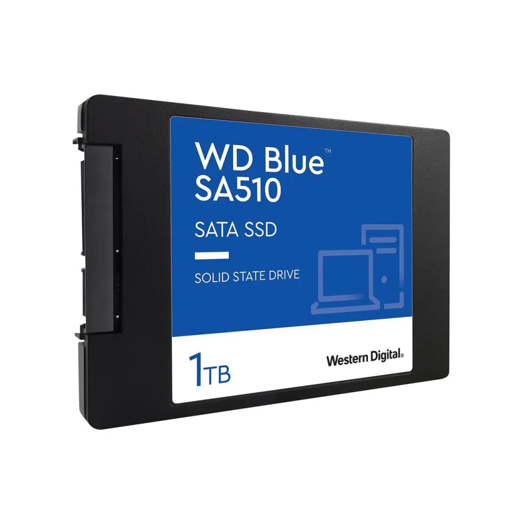 Western Digital Blue SA510 1TB SATA 6Gbs 2.5 Inch V3 560Mbs Read Speed 520Mbs Write Speed Internal Solid State Drive