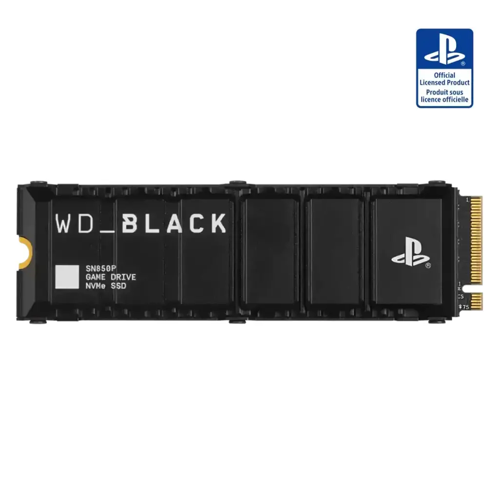 Western Digital Black SN850P 4TB M.2 PCI Express 4.0 NVMe Internal Solid State Drive for PS5