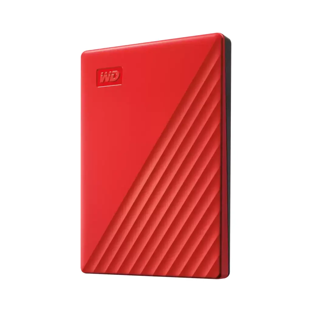 Western Digital My Passport 2TB USB-C Red External Solid State Drive