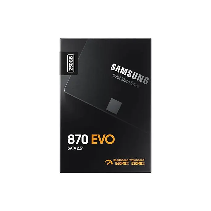 Samsung 870 EVO 250GB SATA V NAND 2.5 Inch Internal Solid State Drive