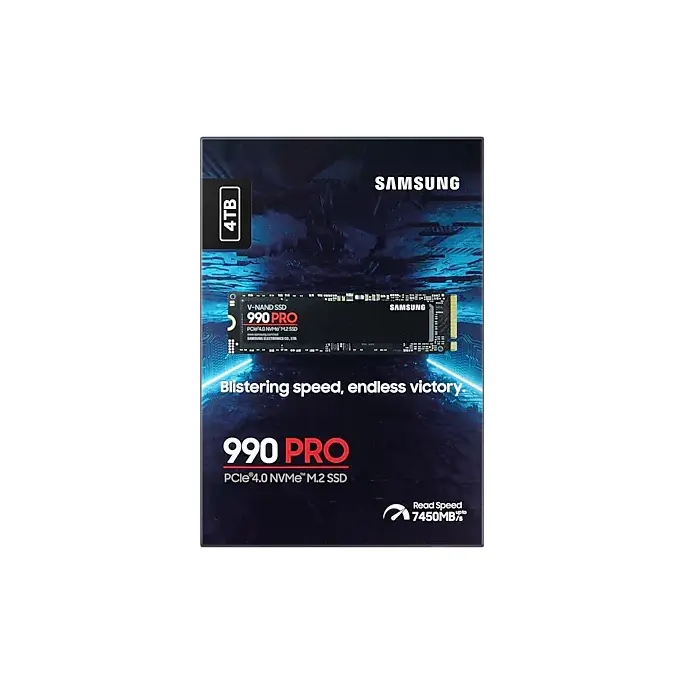 Samsung 990 PRO 4TB M.2 PCI Express 4.0 V-NAND MLC NVMe Internal Solid State Drive