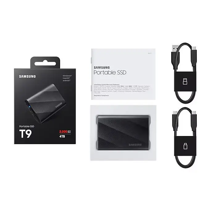 Samsung T9 4TB USB-C Portable External Solid State Drive