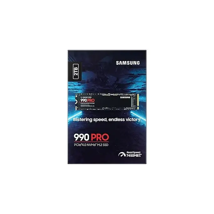 Samsung 990 PRO 2TB PCI Express 4.0 V-NAND MLC NVMe Internal Solid State Drive