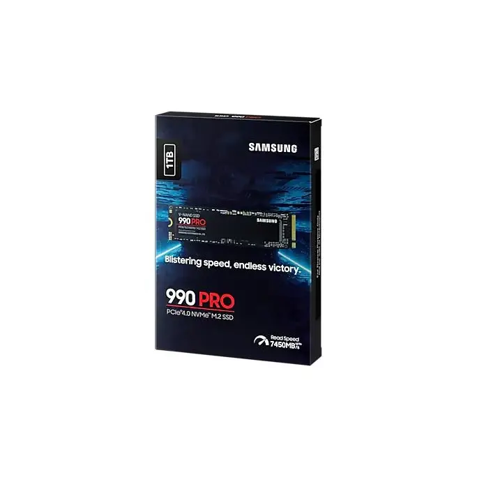 Samsung 990 PRO 1TB PCI Express 4.0 V-NAND MLC NVMe Internal Solid State Drive