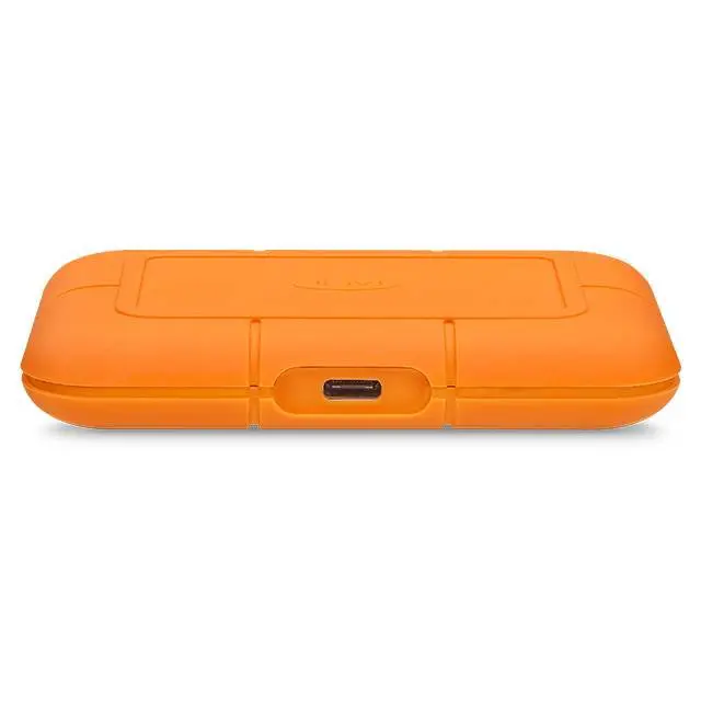 LaCie 4TB Rugged USB-C 2.5 Inch NVMe Orange External Solid State Drive