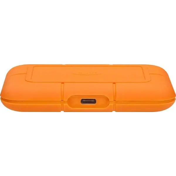 LaCie Rugged 2TB USB C Orange External Solid State Drive