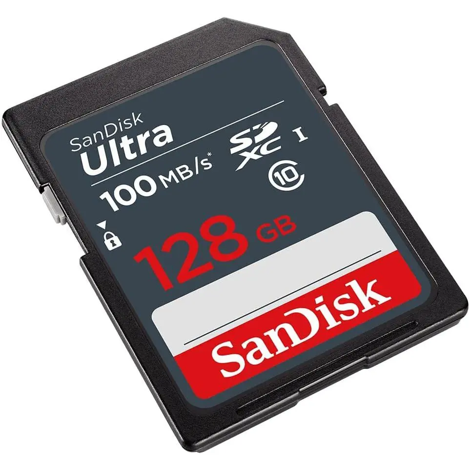 SanDisk 128GB Ultra Class 10 SDXC Memory Card