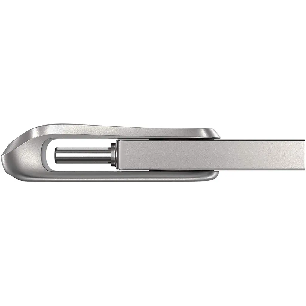 SanDisk 512GB Ultra Dual Drive Luxe USB C Stainless Steel Flash Drive