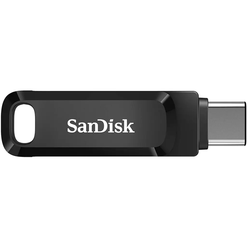 SanDisk 512GB Ultra Dual Drive Go USB C USB A Flash Drive Black