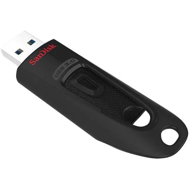 SanDisk Ultra 512GB USB 3.0 100Mbs Read Speed 128 Bit AES Flash Drive