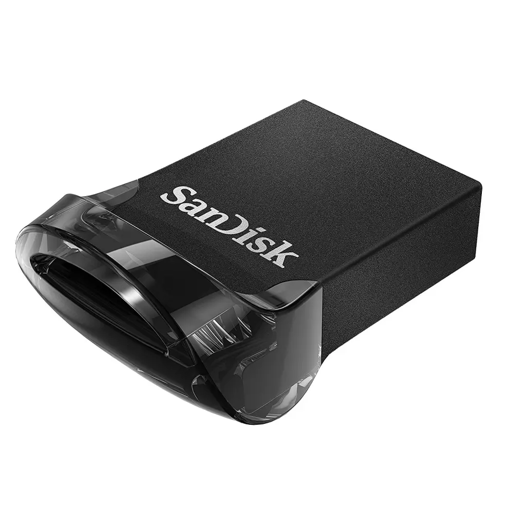 SanDisk Ultra Fit USB3.1 Capless Flash Drive Plug Up to 130Mbs Read Speed