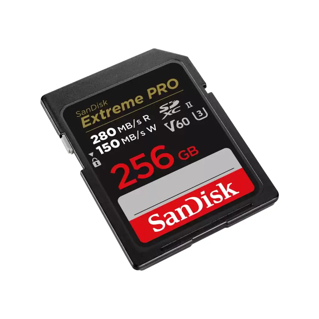 SanDisk Extreme PRO 256GB Class 10 UHS-II U3 V60 MicroSDXC Memory Card