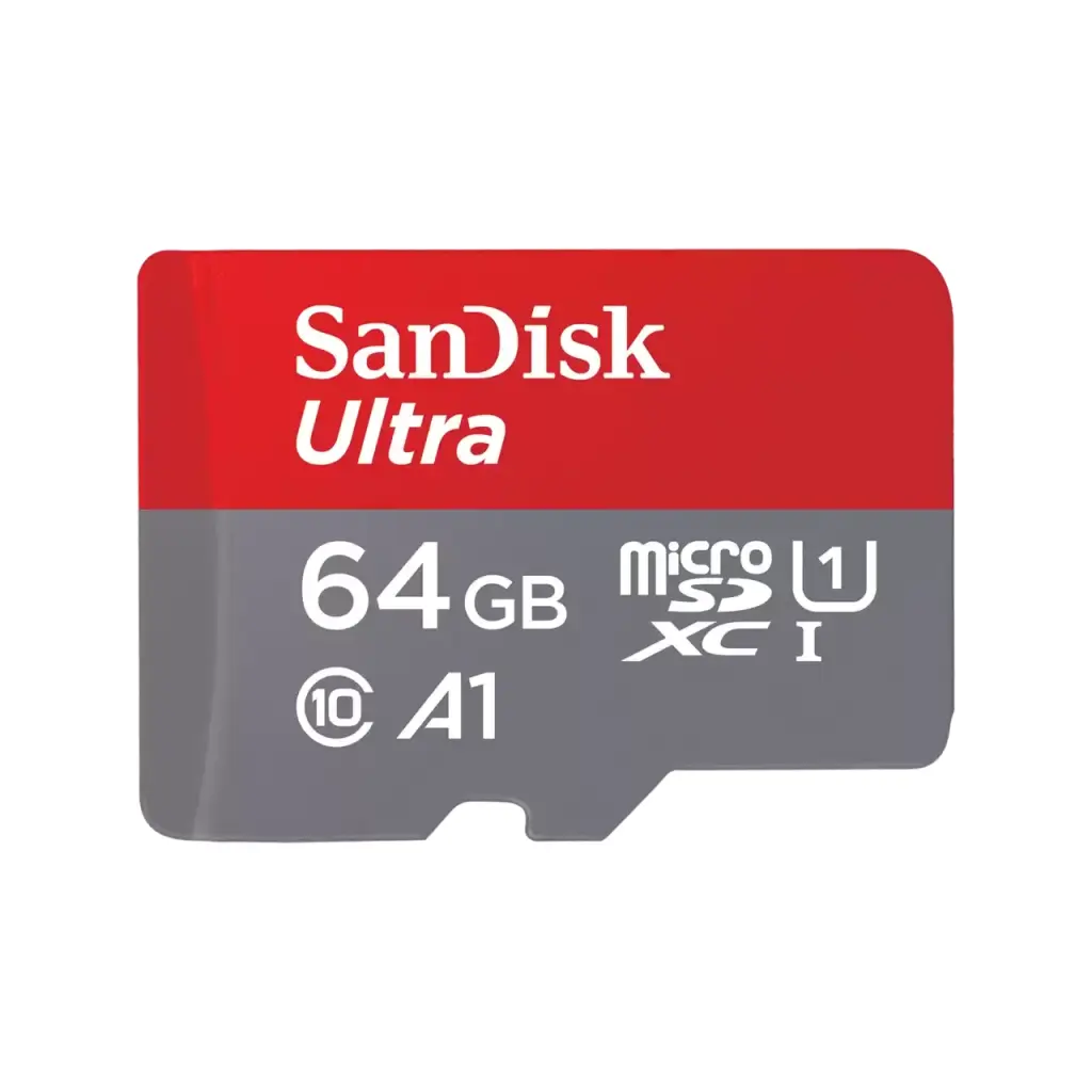 SanDisk Ultra 64GB SDXC UHS-I Class 10 Memory Card and Adapter