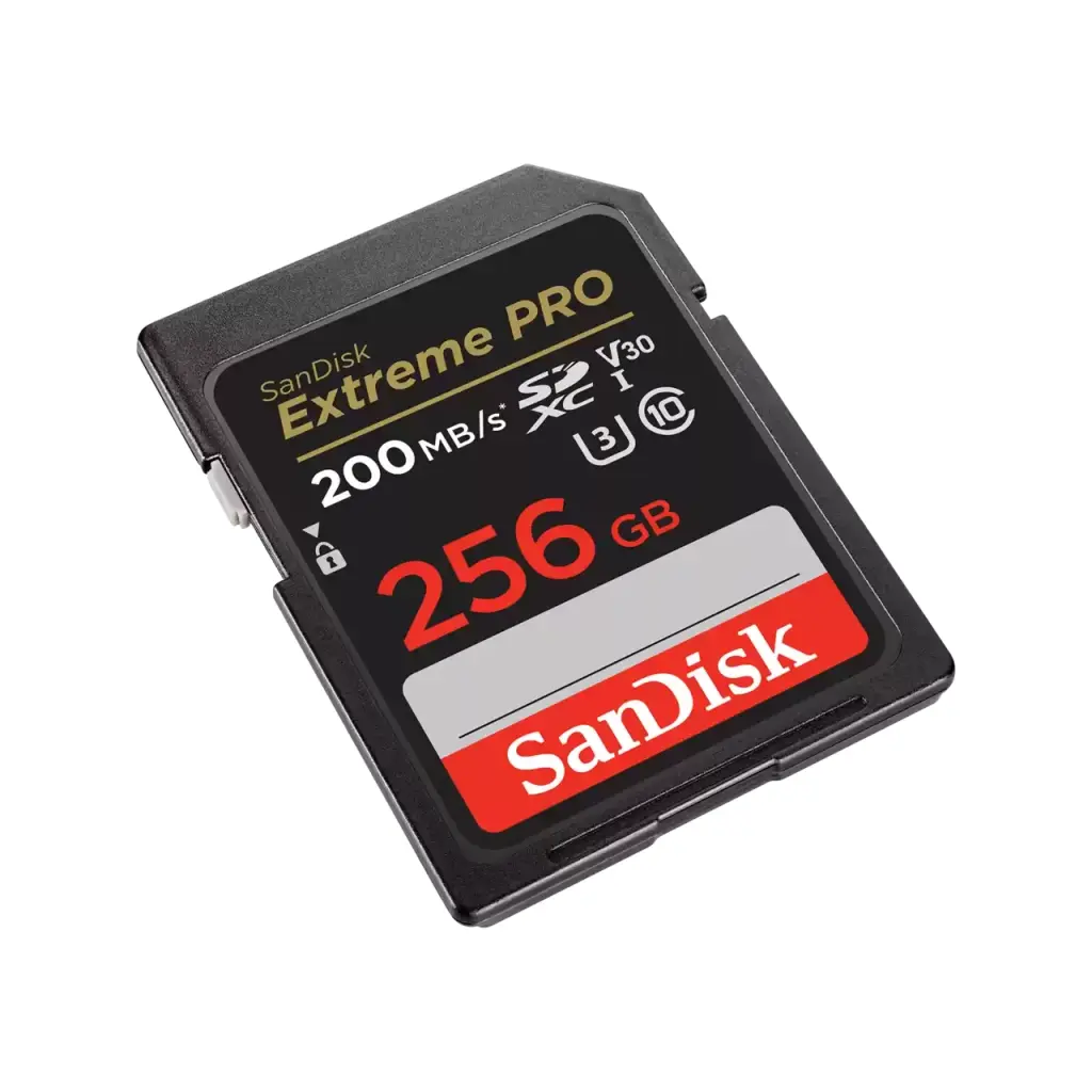 SanDisk Extreme PRO 256GB SDXC UHS-I Class 10 Memory Card