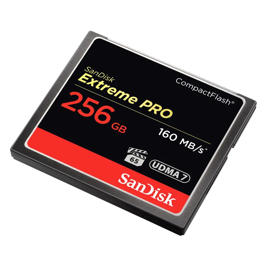 SanDisk Extreme PRO 256GB CompactFlash Memory Card