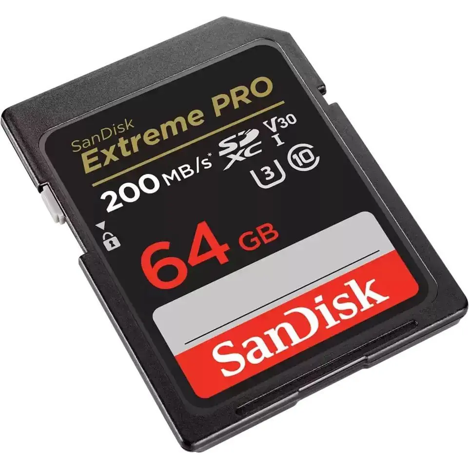 SanDisk Extreme PRO 64GB SDXC Class 10 SD Card