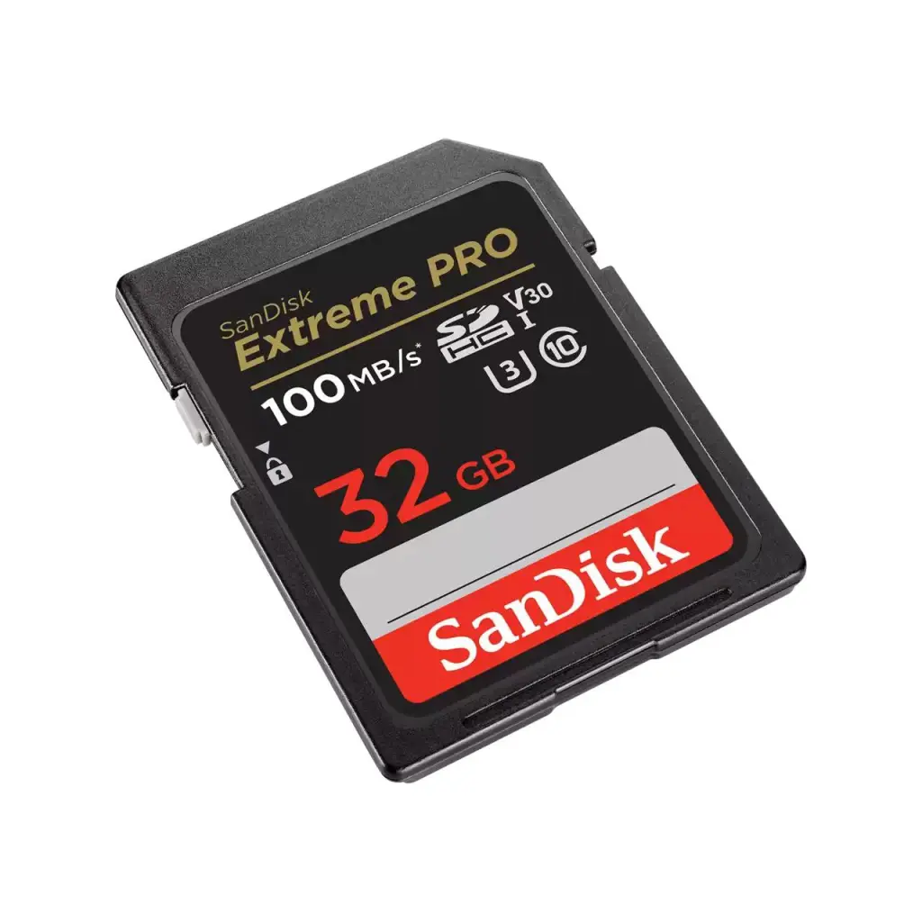 SanDisk Extreme PRO 32GB SDHC UHS-I Class 10 Memory Card