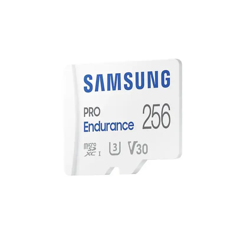 Samsung PRO Endurance 256GB Class 10 MicroSDHC Memory Card and Adapter