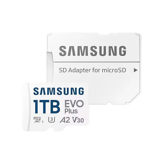 Samsung Evo Plus MB-MC1T0S 1TB UHS-I MicroSDXC Memory Card and Adapter