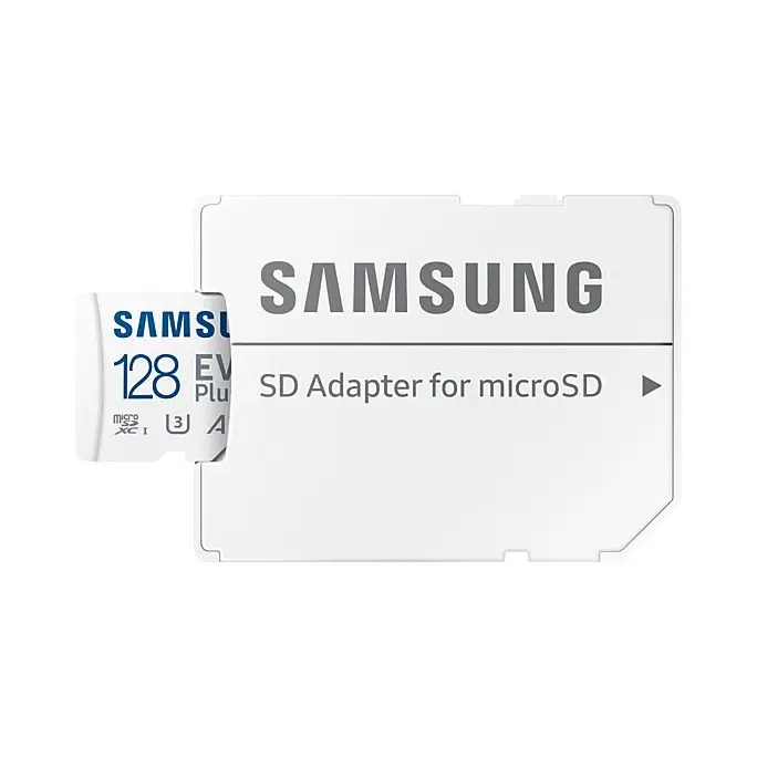 Samsung 128GB Evo Plus V30 A2 MicroSDXC Memory Card and Adapter