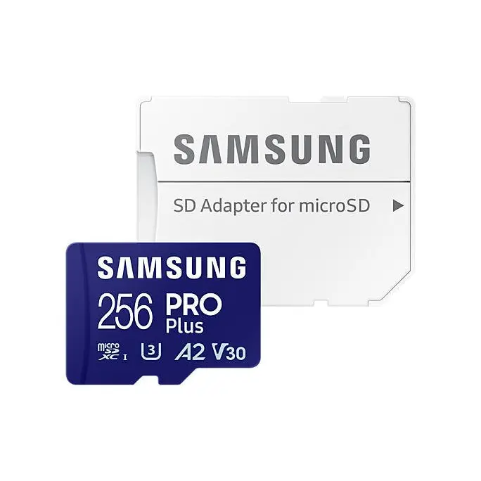 Samsung MB-MD256SA 256GB Pro Plus MicroSDXC UHS-I Memory Card with Adapter