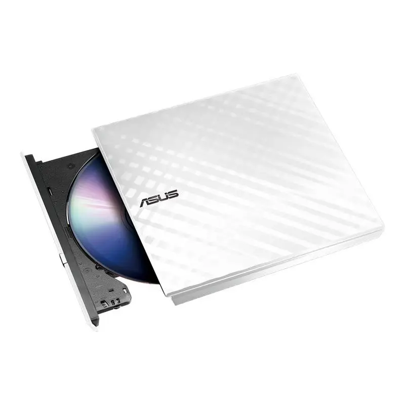 ASUS SDRW 08D2S U LITE DVDRW R DL DVD RAM Optical Disk Drive USB 2.0 External White