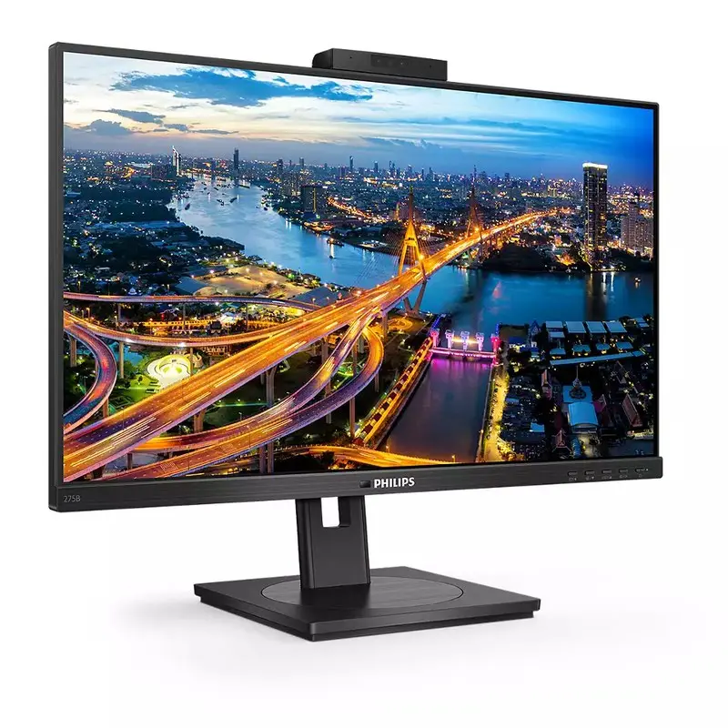 Philips 275B1H 27 Inch 2560 x 1440 Pixels Quad HD IPS Panel HDMI DisplayPort VGA DVI Monitor