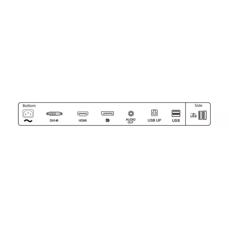 Philips B Line 245B 23.8 Inch 2560 x 1440 Pixels Quad HD HDMI DisplayPort Monitor